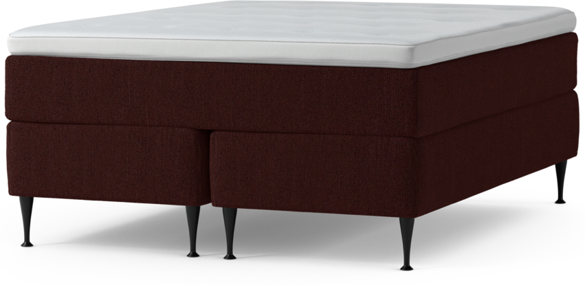 Delux Dream - Kontinentalsäng, dubbelsäng med bäddmadrass och sängben