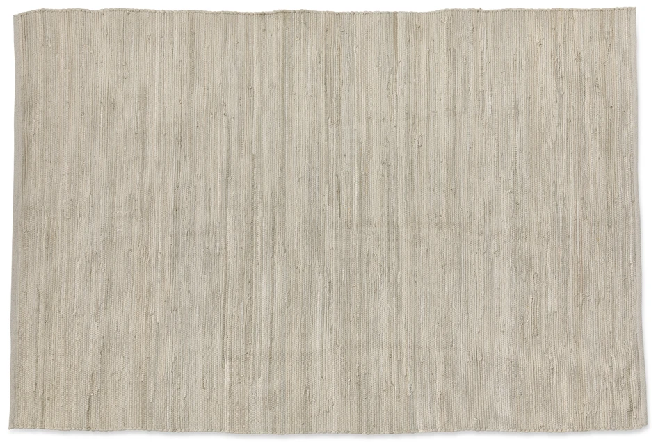 Anton - Handvävd matta - Beige