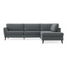 Klädsel till County - 2,5-sits soffa med divan höger - Blå