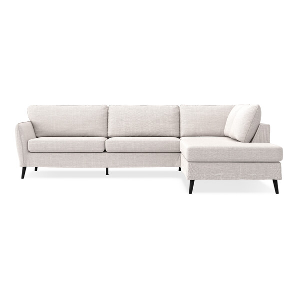 Klädsel till County - 2,5-sits soffa med divan höger - Grå