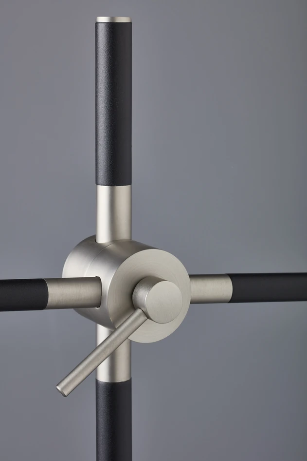 Dagmar - Golvlampa, H138 cm - Svart
