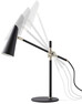 Dagmar - Bordslampa, B17 H54 cm - Svart