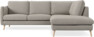 Madison - 2-sits soffa med divan höger - Beige