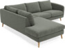 Madison - 2-sits soffa med divan vänster - Grå
