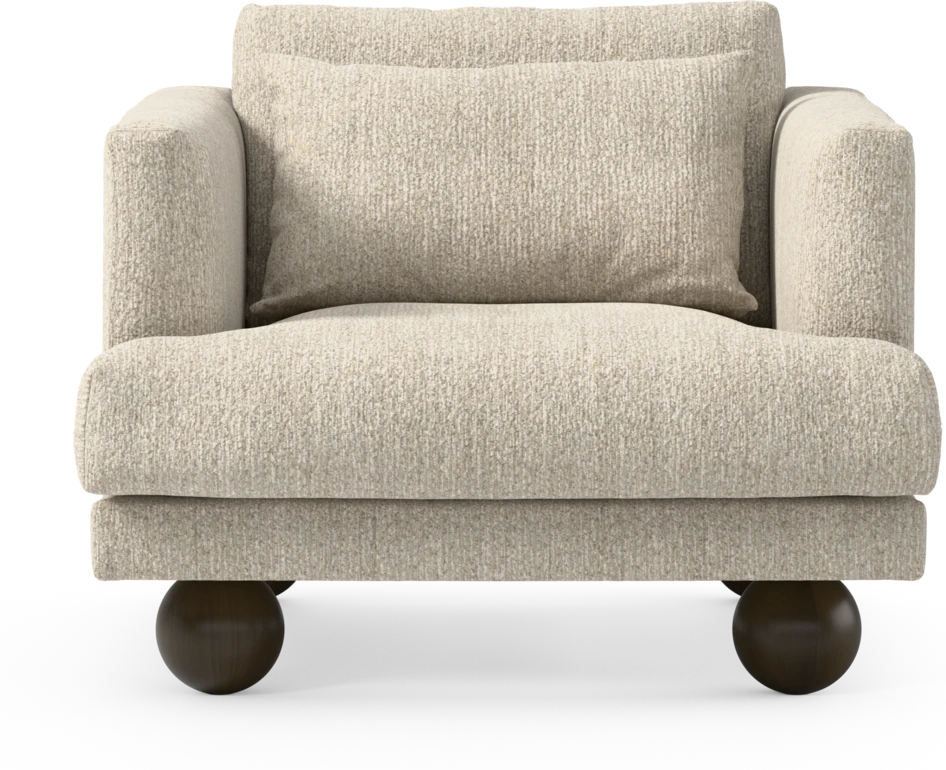 Harper - Fåtölj, 75 cm - Beige
