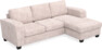 Friday - 3-sits soffa med schäslong höger - Rosa