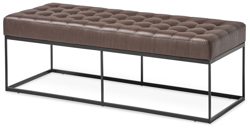 Lizette - Bänk, B 122 cm - Brun