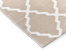 Mellby - Plastmatta, utomhus - Beige