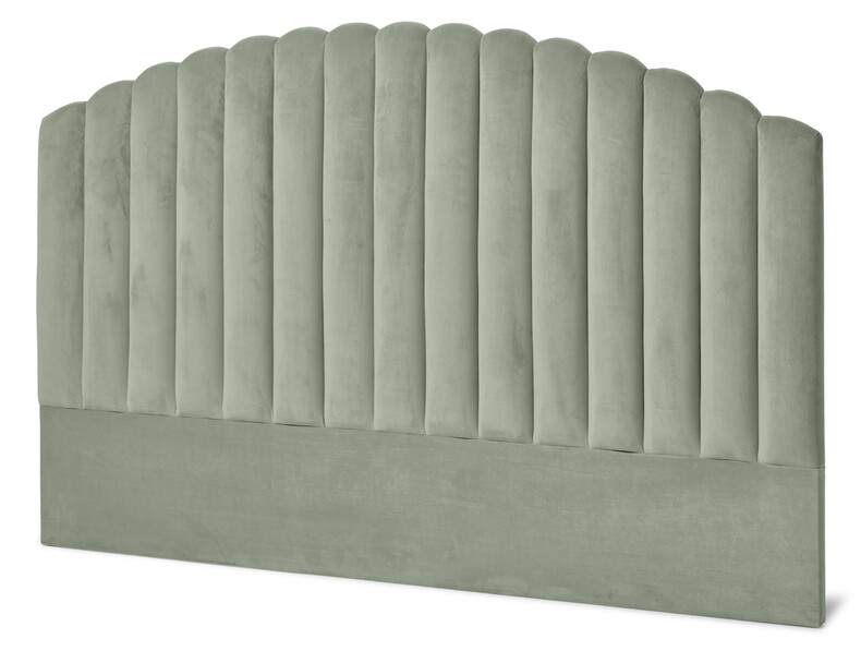 Snäcka - Sänggavel, 180 cm - Grön