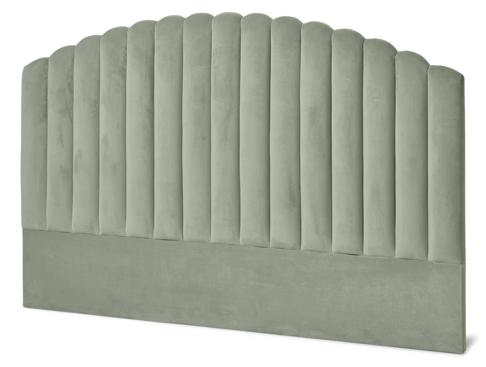 Snäcka - Sänggavel, 180 cm - Grön