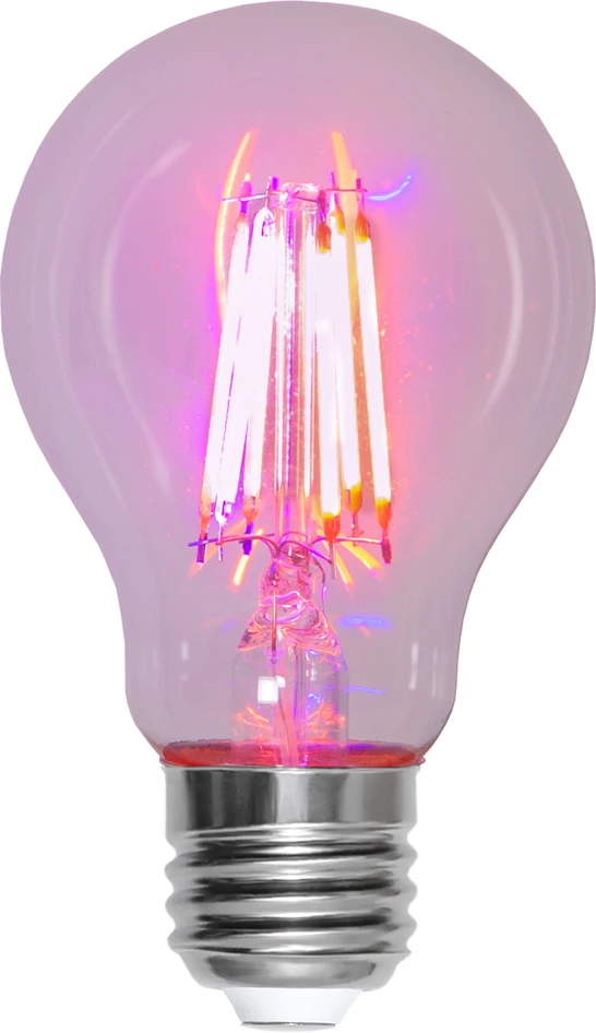 Plant Light - Ljuskälla LED, E27, lm 200, ej dimbar - Röd