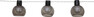 Smokey - Uteljusslinga, L 2,7 m - Svart