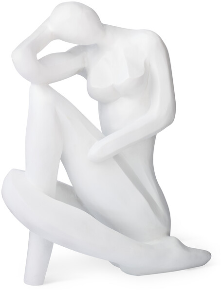 Danika - Prydnadsföremål, H 34 cm - Vit