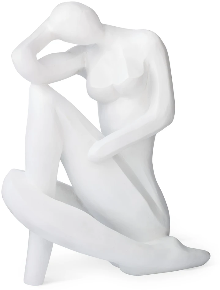 Danika - Prydnadsföremål, H 34 cm - Vit
