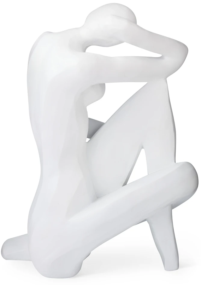 Danika - Prydnadsföremål, H 34 cm - Vit