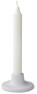 Emily - Ljusstake, H 3,5 cm - Vit