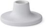 Emily - Ljusstake, H 3,5 cm - Vit