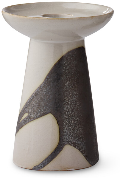 Fjärd - Ljusstake, H 12,5 cm - Beige