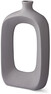 Agu - Prydnadsföremål, H 23,4 cm - Grå