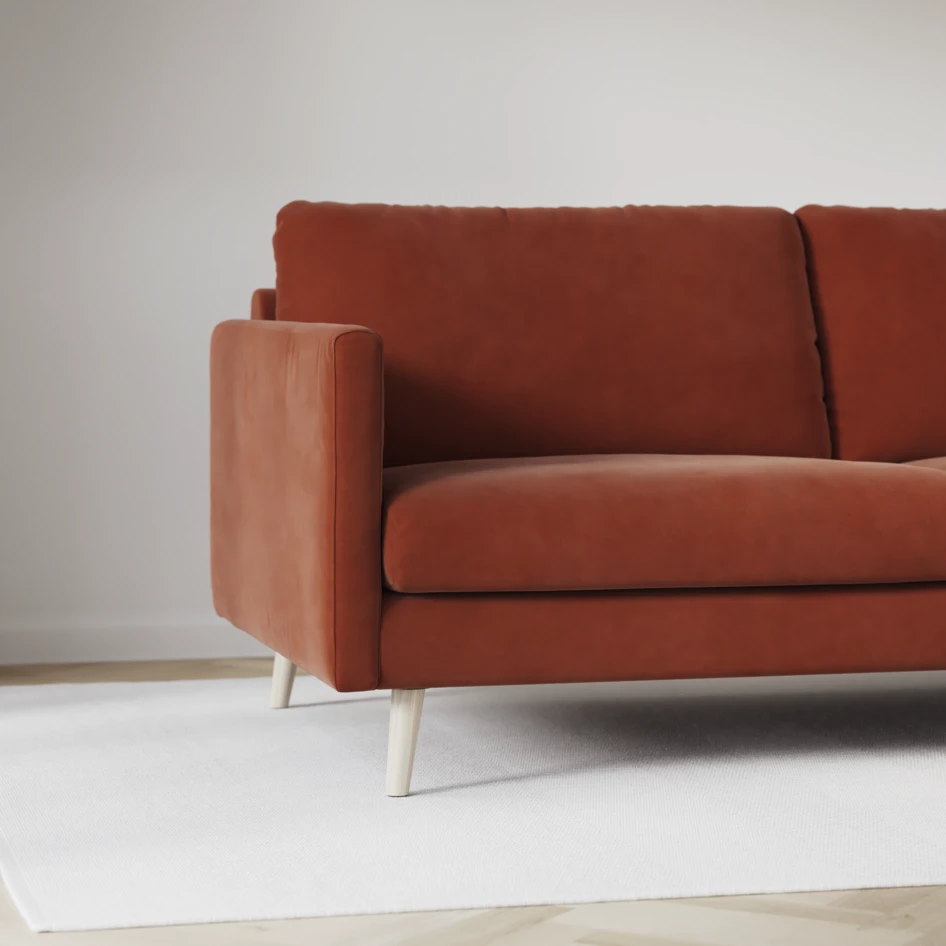Madison Lux - Hörnsoffa 2+3-sits, hörn 1 - Röd