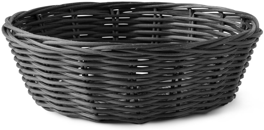 Råg - Brödkorg, Ø 19 cm - Svart