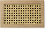 Tissu - Förvaringsbox, L 24, B 15, H 7, cm - Brun
