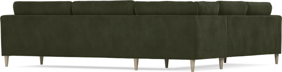 Bridge - Hörnsoffa, 2+3-sits - Grön