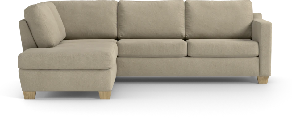 Friday - 2,5-sits soffa med divan vänster - Beige