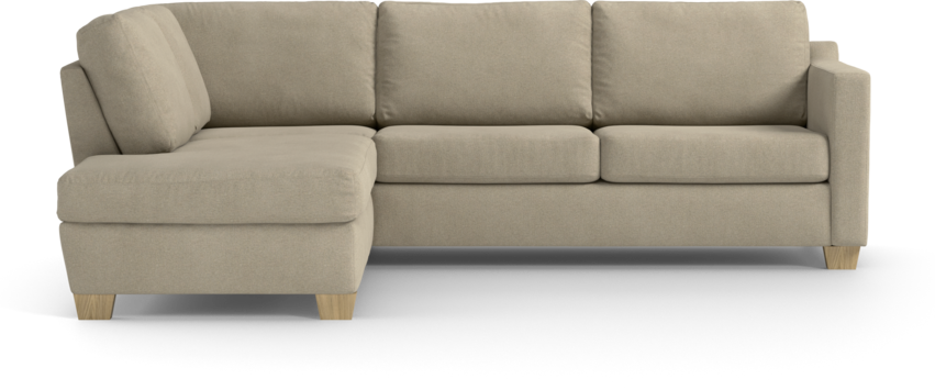 Friday - 2,5-sits soffa med divan vänster - Beige