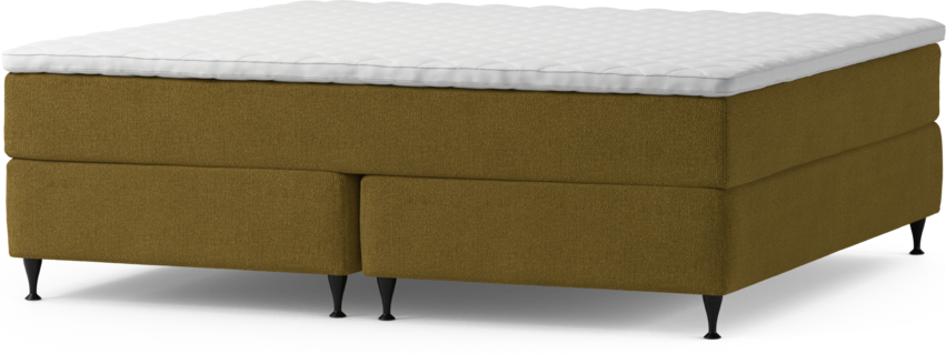 Delux Dream - Kontinentalsäng, dubbelsäng med bäddmadrass och sängben