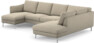 Madison Lux - 2-sits soffa med schäslong vänster och divan höger - Beige