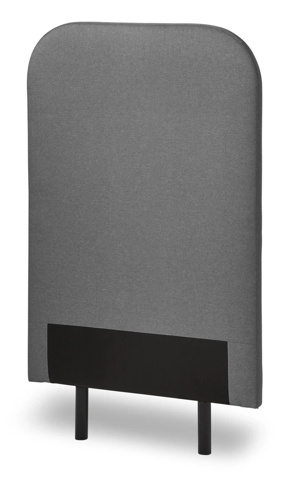 New York slät - Sänggavel, 90-210 cm - Grå