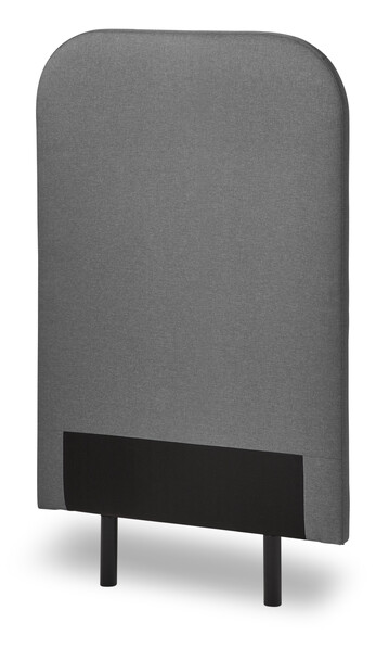 New York slät - Sänggavel, 90-210 cm - Grå