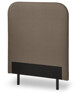 New York slät - Sänggavel, 90-210 cm - Brun