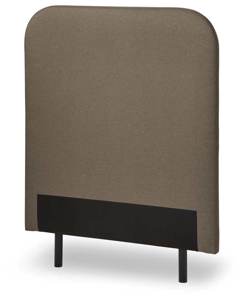 New York slät - Sänggavel, 90-210 cm - Brun
