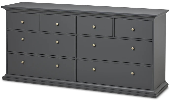 Elverum, Byrå med 8 lådor, 183x49x87 cm