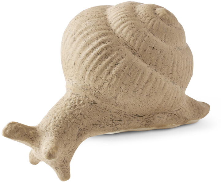 Snigel - Prydnadsföremål, H 4,8 cm - Beige