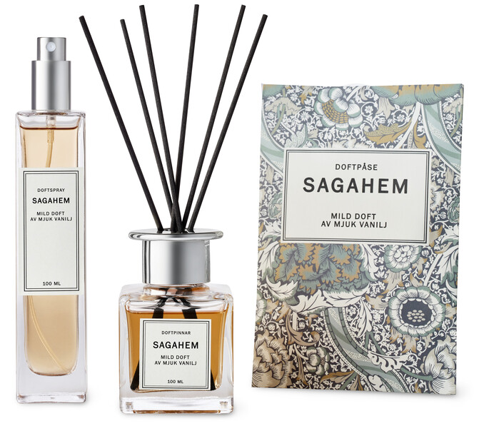 Sagahem - Doftset, 3 delar - Beige