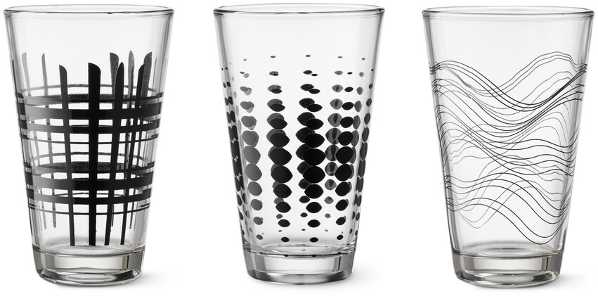 Signe - Glas, 32,5 cl - Svart