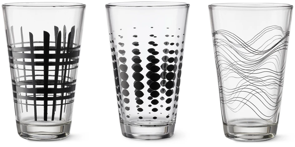 Signe - Glas, 32,5 cl - Svart