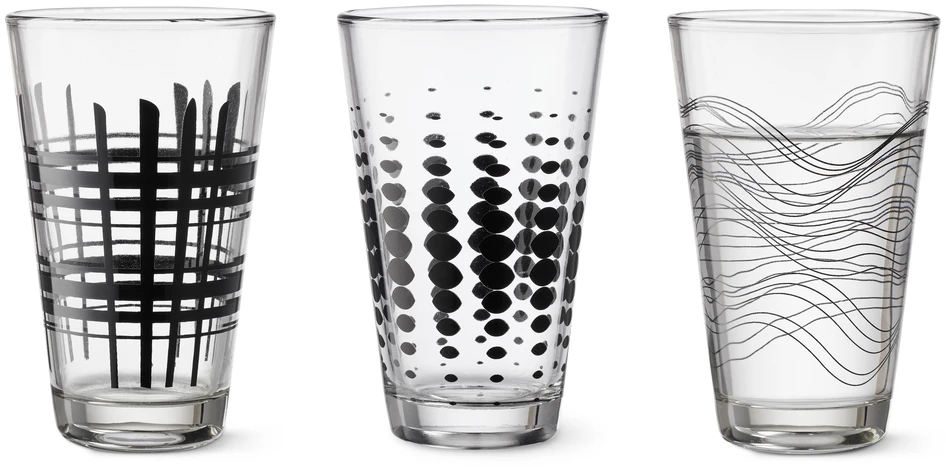 Signe - Glas, 32,5 cl - Svart