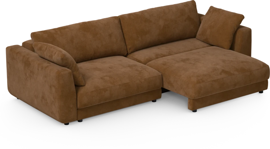 Amie - Bäddsoffa 4-sits - Orange
