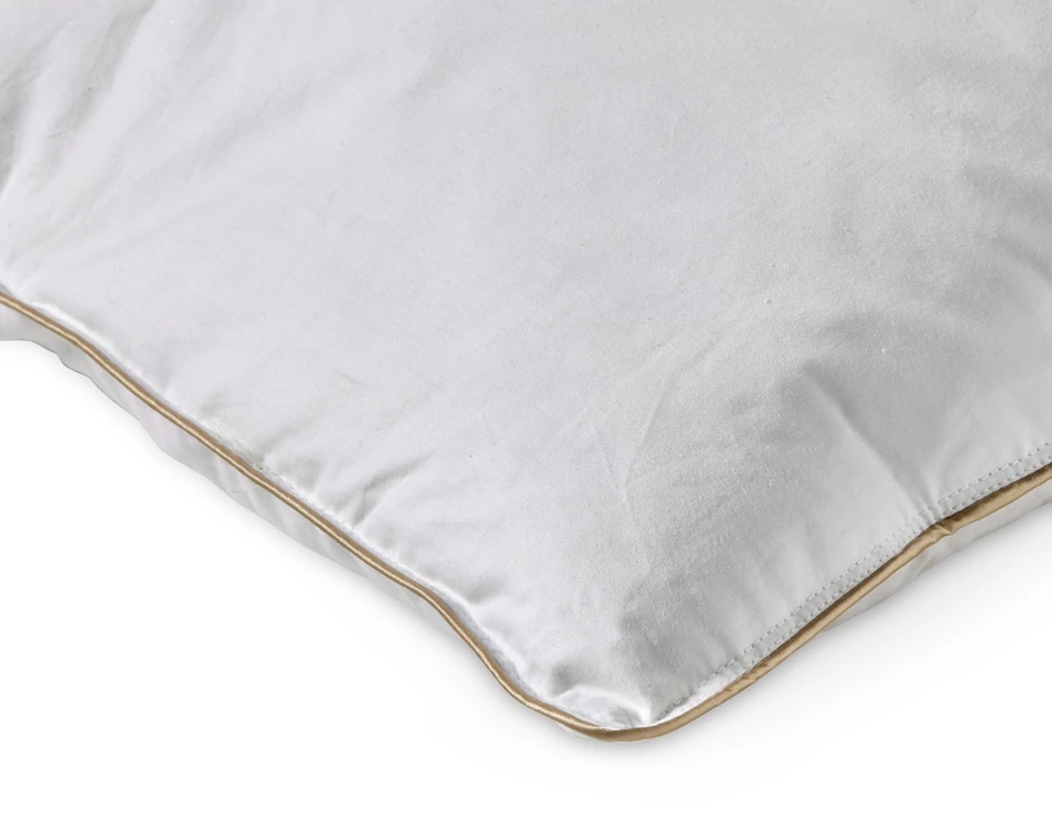 Bedford - Hotellkudde i dun, 50x90 cm, höjd mellan - Vit