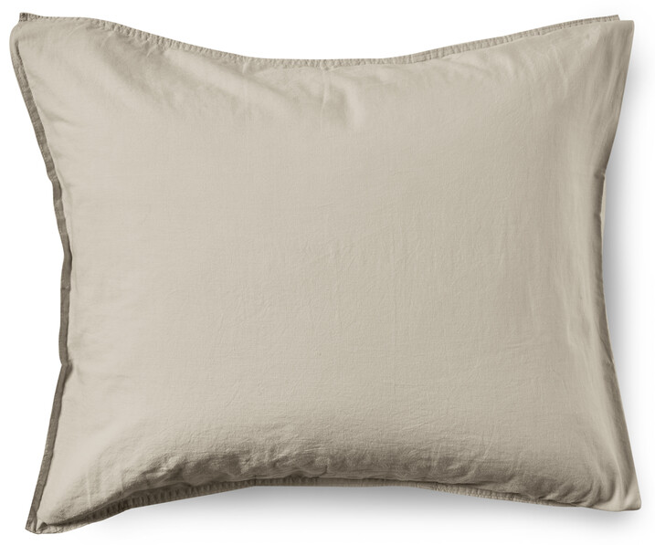 Rockport - Örngott i tvättad bomull, 50x60 cm - Beige