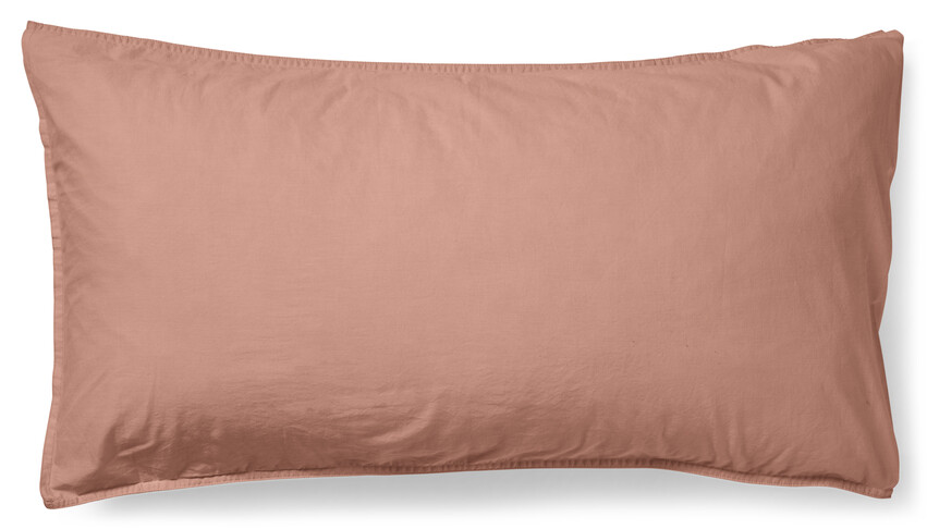 Rockport - Örngott till hotellkudde, ljus terracotta, 50x90 cm - Orange