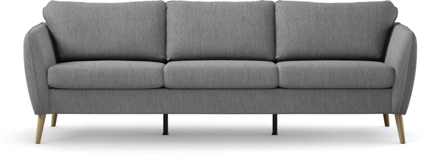 County - 3-sits soffa - Grå