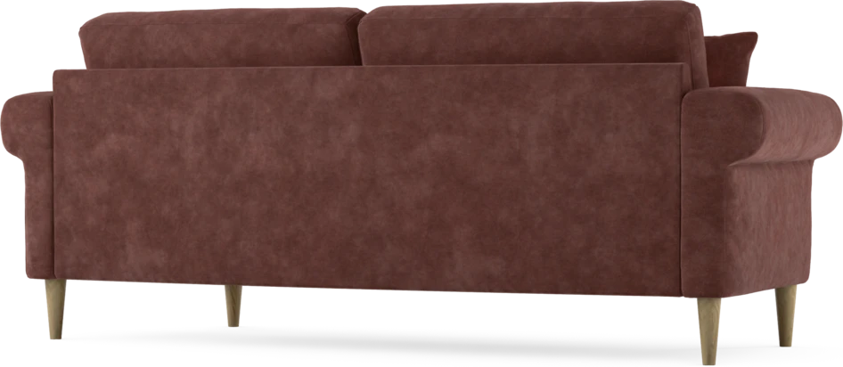 Eden - 2,5-sits soffa svängd - Röd