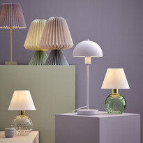 Pleat - Lampskärm, H18 Ø24,5-14 cm - inspiration