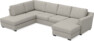Friday - 3-sits soffa med divan vänster och schäslong höger - Beige