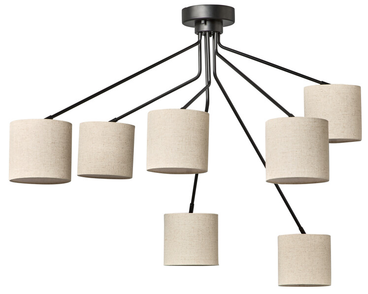 Faras - Taklampa, B94 H74 cm - Svart